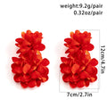 Exaggerated Big Flower Earrings
