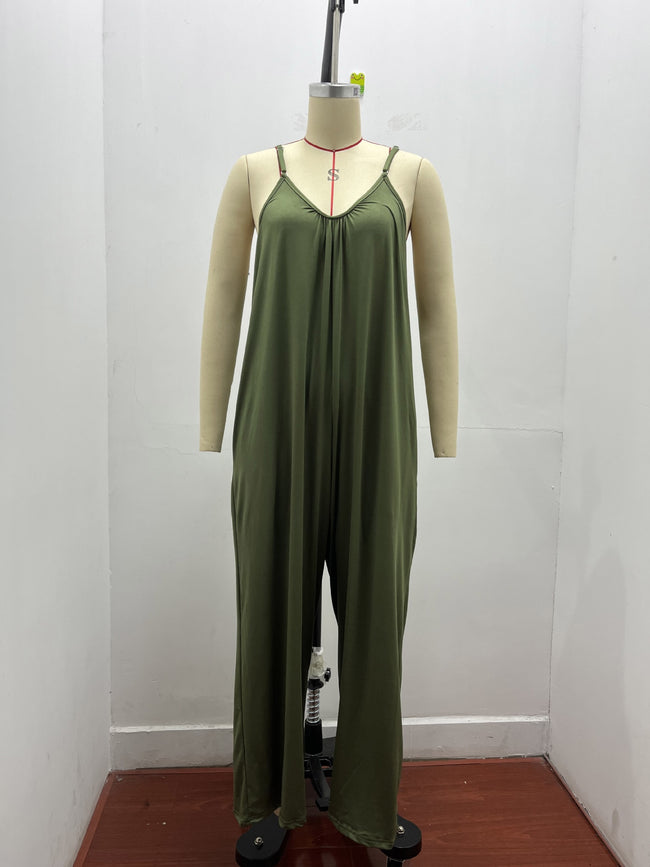 Casual Jumpsuit With Pockets