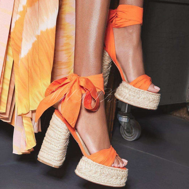 Platform Espadarille Sandals