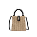 Straw Messenger Bag - Shoe Candy Shop