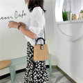 Straw Messenger Bag - Shoe Candy Shop