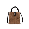 Straw Messenger Bag - Shoe Candy Shop