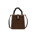 Straw Messenger Bag - Shoe Candy Shop