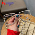 Myopia Hyperopia Women Sunglasses Vintage clear lens glasses ladies luxury rhinestone eyeglasses men optical Shades - Shoe Candy Shop