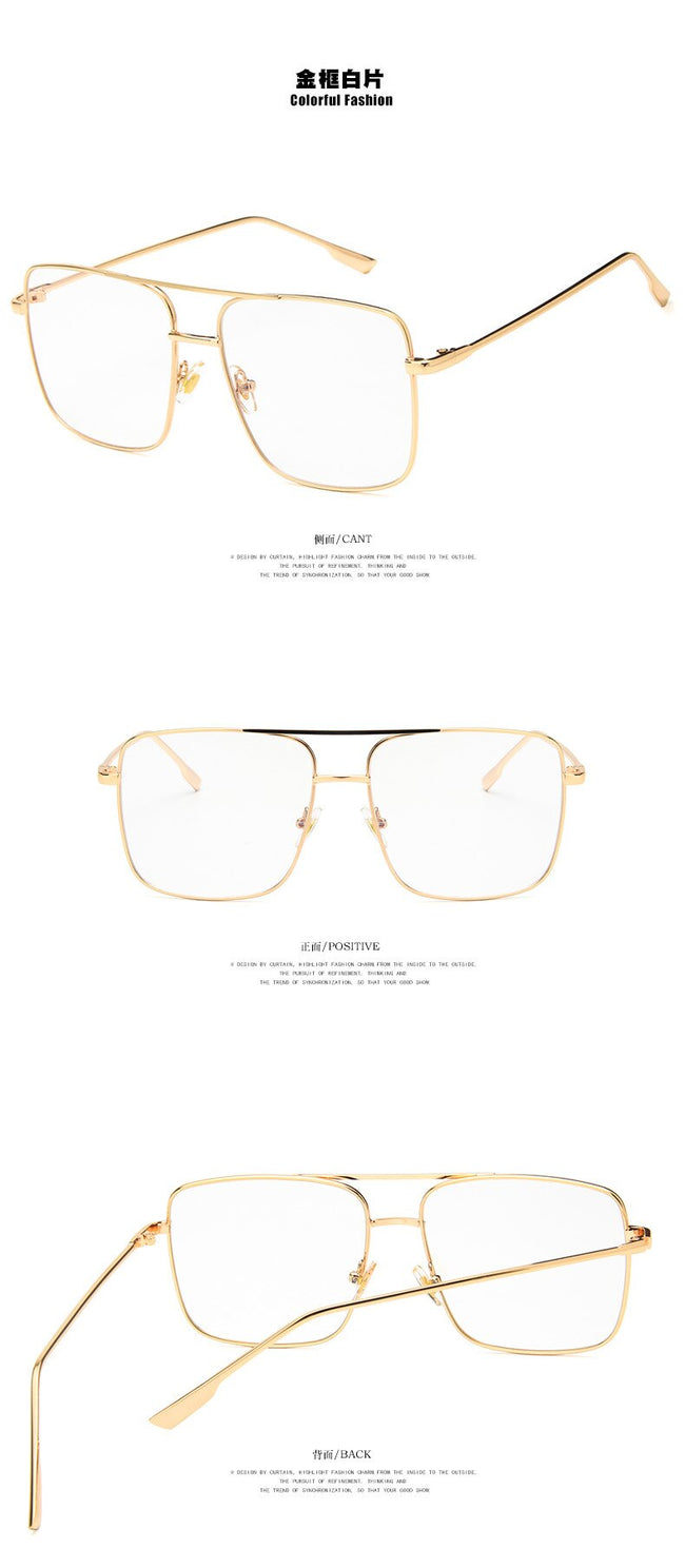 Oversize Square Sunglasses - Shoe Candy Shop