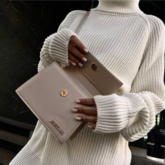 Turtleneck Split Women's Sweater Dress Loose Casual Long Sleeve Pullover  Ladies Sweaters Autumn Winter 2022 New Solid Dresses - Shoe Candy Shop