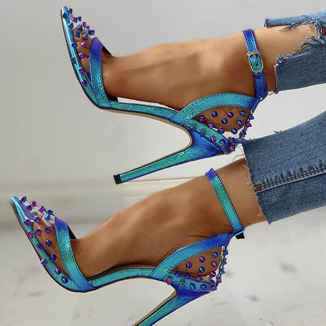 "Rivet Me" Heels