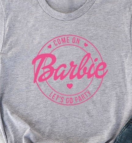Barbie "Let's Go Party" Tee - Shoe Candy Shop