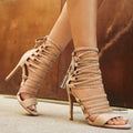 Tassel Gladiator Sandals - Shoe Candy Shop