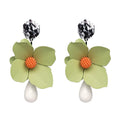 Bohemin Flowers Drop Earrings