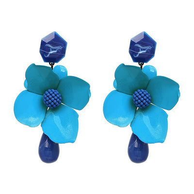 Bohemin Flowers Drop Earrings