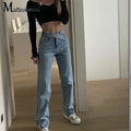 New Oblique High Waist Jeans