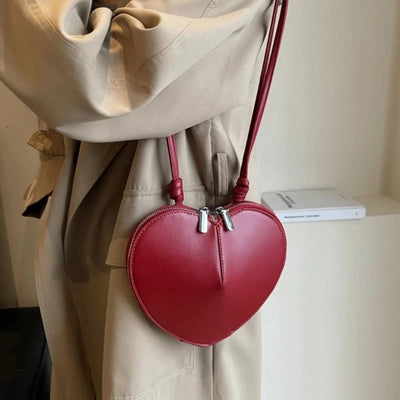 Heart-shaped Crossbody