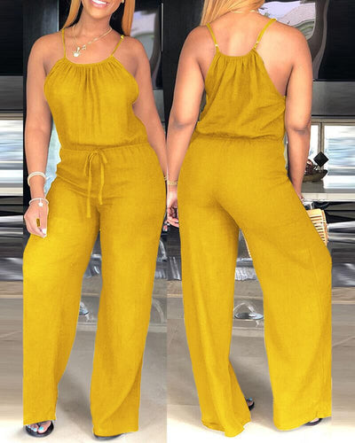 Wide Leg Jumpsuit