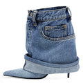 New Women’s Denim Ankle Boots