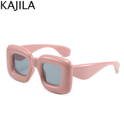 Big Frame Rectangle Sunglasses