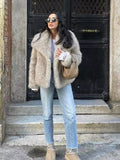 Faux Fur Coat