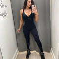 Yoga Backless Jumpsuit