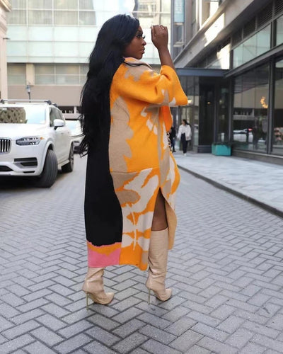 Open Stitch Cape Poncho