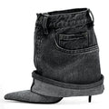 New Women’s Denim Ankle Boots