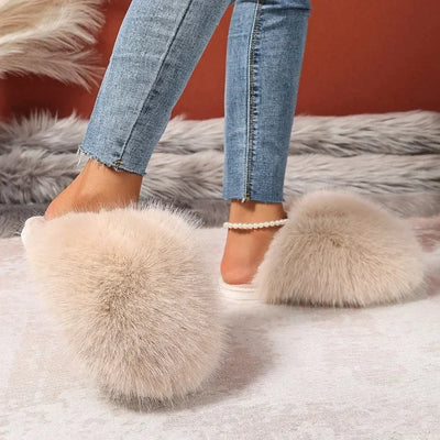 Fur Slippers