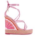 Multicolored Espadarille Sandal