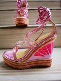 Multicolored Espadarille Sandal