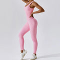 Seamless One-Piece Yoga Suit