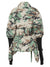 Women’s Camouflage Knitted Sleeve Parka Jacket