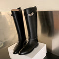 Mid Calf Women's Equestrian Boots