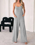 Grey Pocket Jumpsuit