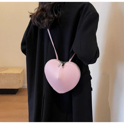 Heart-shaped Crossbody