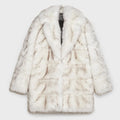 Faux Fox Fur Coat