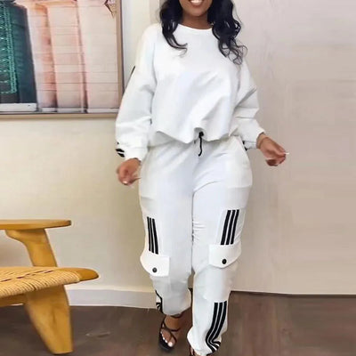 Sporty Tracksuit Set