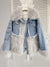 Large Fur Collar Jean Coat