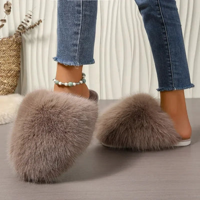 Fur Slippers