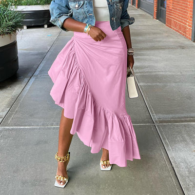 Ruffle Maxi Skirts