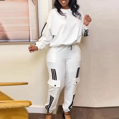 Sporty Tracksuit Set