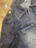 Denim Cargo Jumpsuit