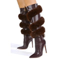 Plush Long Boots