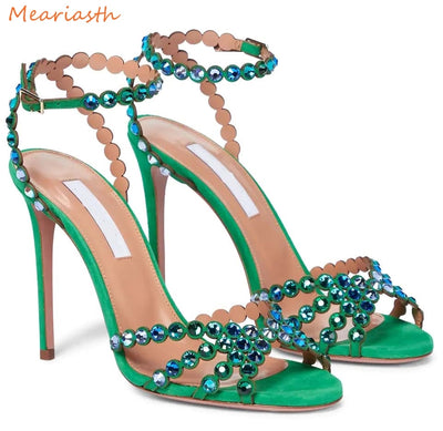 Clear PVC Crystal Sandals