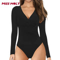 Women's Cross Wrap Bodysuit