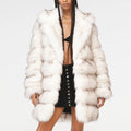 Faux Fox Fur Coat