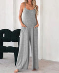 Grey Pocket Jumpsuit