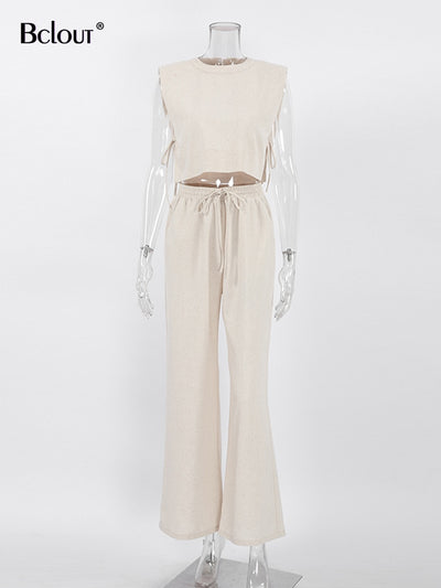 Linen Pant Set