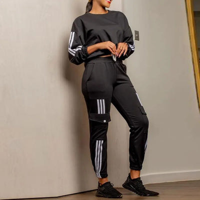 Sporty Tracksuit Set