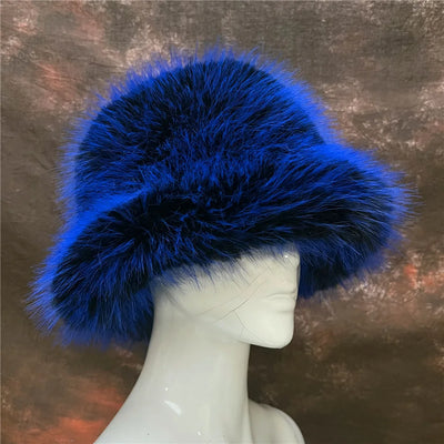 Faux Fur Bucket Hat