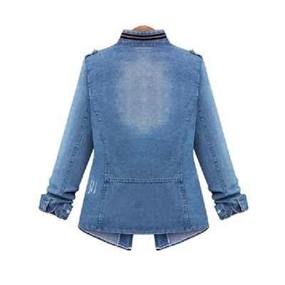 Women Denim Skinny Jacket