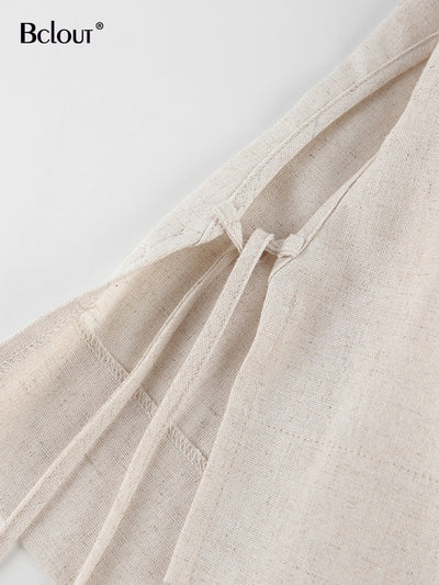 Linen Pant Set