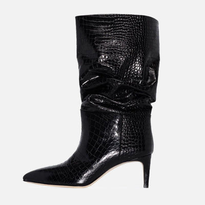 Mid Stiletto Boot - Shoe Candy Shop